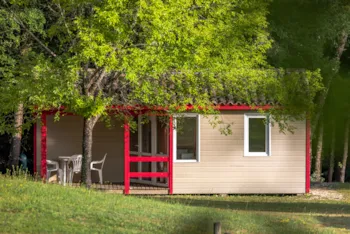 Mietunterkunft - Hütte 38M² - 2 Schlafzimmer (Behindertengerecht) - La Forêt Enchantée