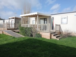 Alojamiento - Mobilhome Adaptado Para Personas Con Movilidad Reducida - 30M² - 2 Chambres - Camping Landrezac Plage