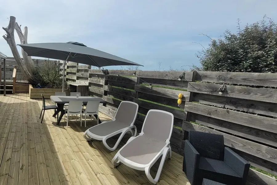 Location - Mobil-Home Sunset - Premium - 30M² - 2 Chambres - Camping Landrezac Plage