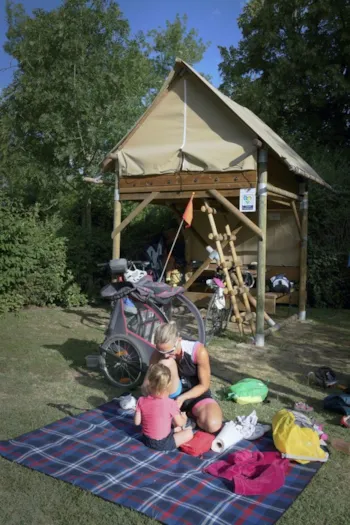 Accommodation - Tent Bivouac - Without Toilet Blocks - Camping Onlycamp La Confluence