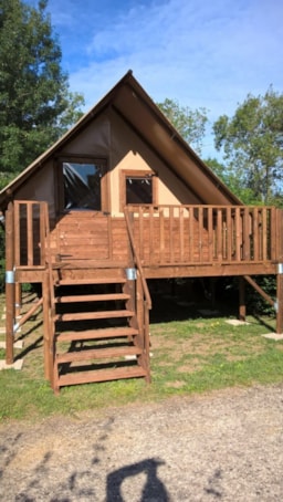 Huuraccommodatie(s) - Telt Amazone  - Zonder Privé Sanitair - Camping Onlycamp La Confluence