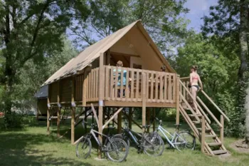 Huuraccommodatie(s) - Telt Canadienne  - Zonder Privé Sanitair - Camping Onlycamp Le Sabot