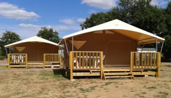 Huuraccommodatie(s) - Telt Canada - Camping Onlycamp Le Pont Romain