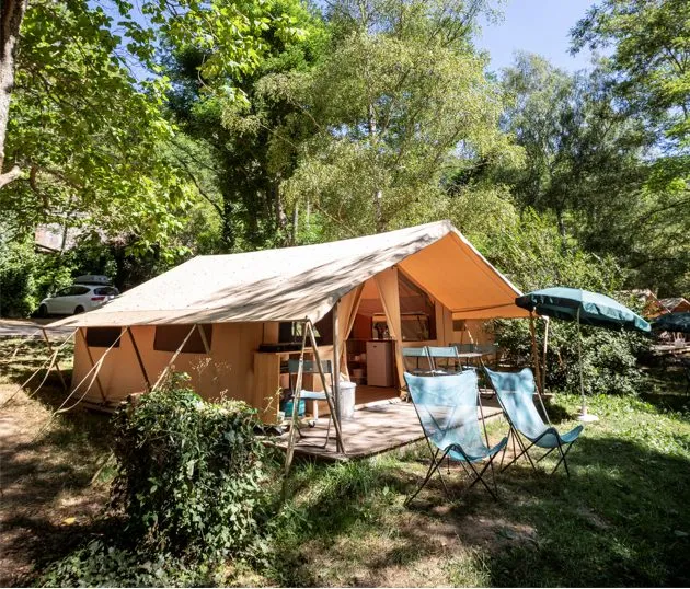 Accommodation - Ponza Tent - Camping Onlycamp Le Pont Romain