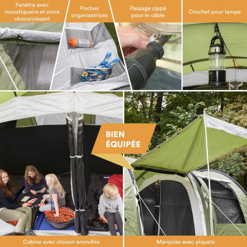 Glamping i Bains Sur Oust – Easy camp 2/5 Pers. – photo 6