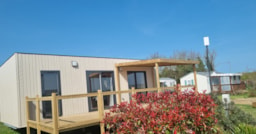 Alojamiento - Mobilhome Privilège Ile Aux Fleurs - 2 Habitaciones - Camping Aux portes de Paimpol