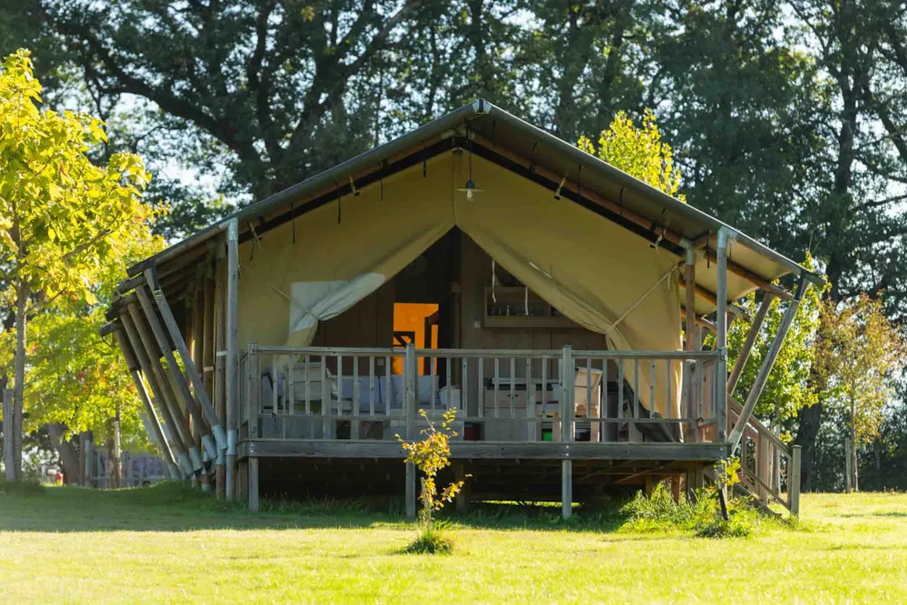 Location - Tente Glamping Safari - Village Glamping Le Pré Des Chênes