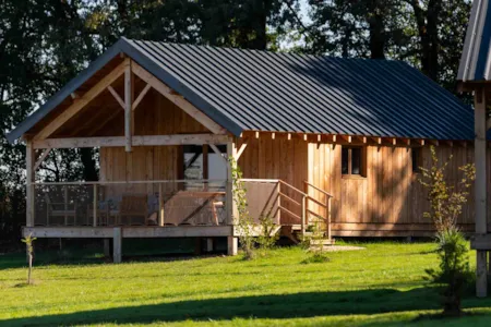 Huuraccommodatie(s) - Hout Lodge Superconfort - Village Glamping Le Pré Des Chênes