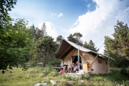Accommodation - Canadienne Tent Cosy - Village Huttopia Forêt des Vosges