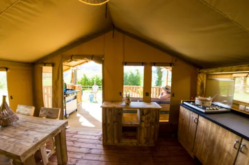 Accommodation - Lodge Comet - image n°2 - Camping et Lodges de Coucouzac