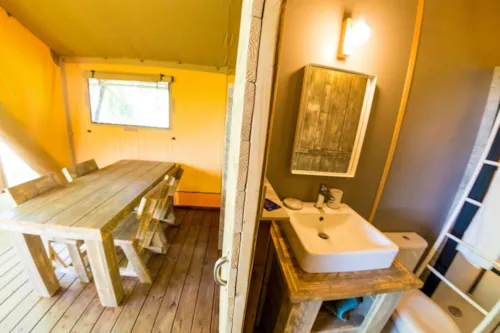 Accommodation - Safari Lodge - image n°10 - Camping et Lodges de Coucouzac