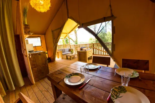 Accommodation - Safari Lodge - image n°2 - Camping et Lodges de Coucouzac