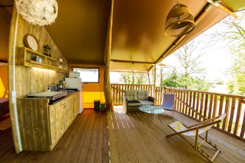 Accommodation - Safari Lodge - image n°4 - Camping et Lodges de Coucouzac