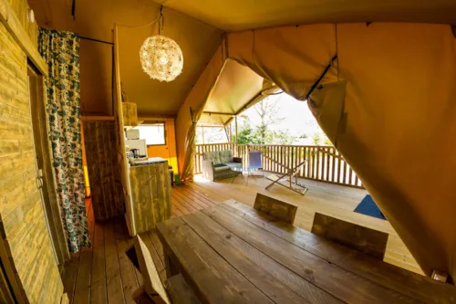 Accommodation - Safari Lodge - image n°6 - Camping et Lodges de Coucouzac