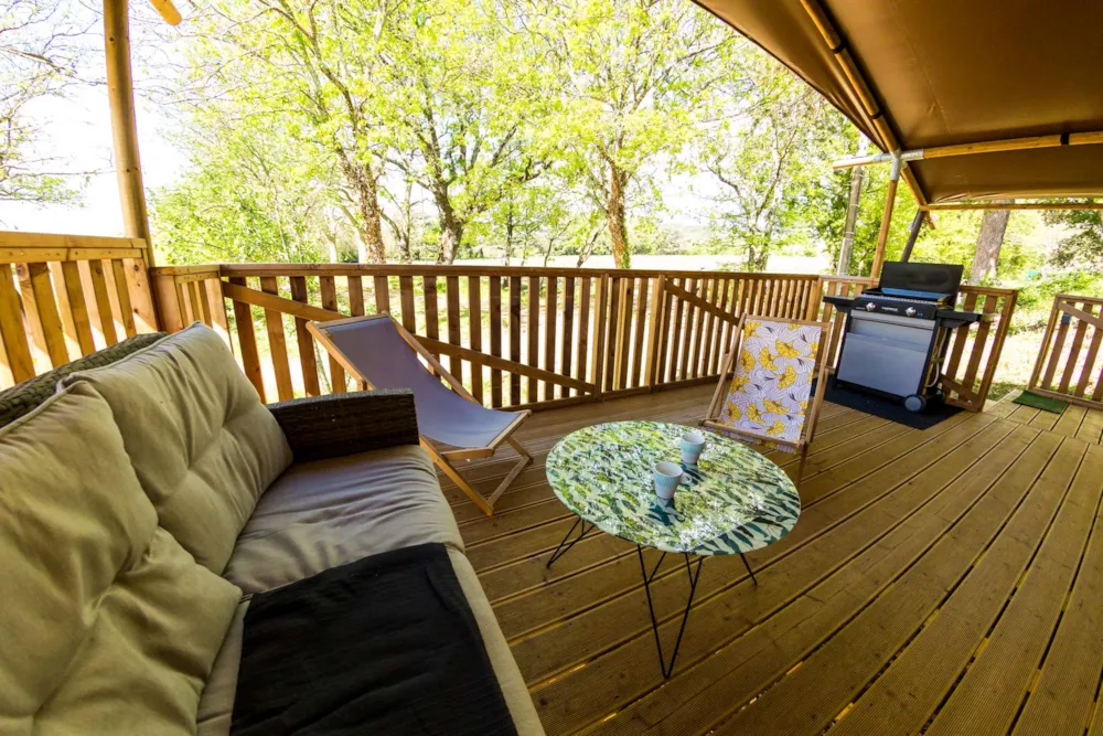 Mietunterkunft - Safari Lodge - Camping et Lodges de Coucouzac