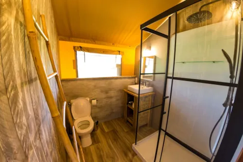 Mietunterkunft - Safari Lodge Familie - image n°9 - Camping et Lodges de Coucouzac