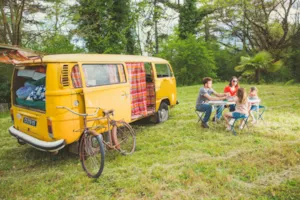Emplacement - Caravan or camper pitch - Camping et Lodges de Coucouzac