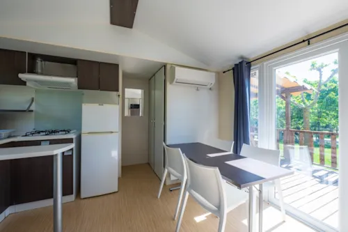 Location - Mobil-Home  - 3 Chambres - image n°4 - Camping le Cottet 
