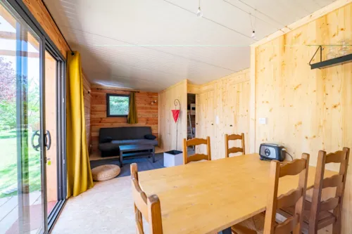 Location - Chalet Eco Lodge - 2 Chambres - image n°5 - Camping le Cottet 