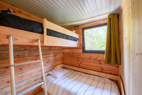 Location - Chalet Eco Lodge - 2 Chambres - image n°7 - Camping le Cottet 