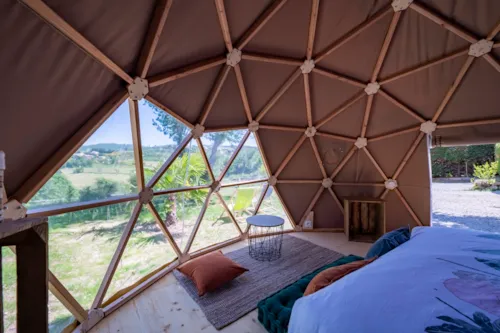 Location - Dôme Cocoon - image n°2 - Camping le Cottet 