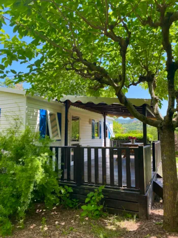 Mietunterkunft - Mobilheim Comfort - 2 Schlafzimmer - Camping le Cottet 