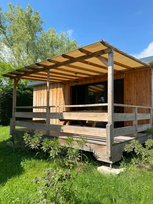 Location - Chalet Eco Lodge - 2 Chambres - image n°1 - Camping le Cottet 
