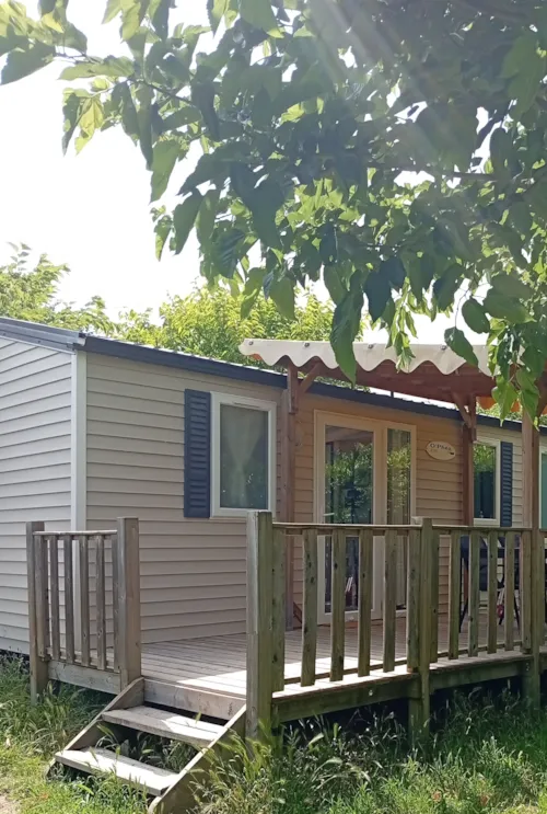 Location - Mobil-Home Confort - 2 Chambres - image n°2 - Camping le Cottet 