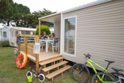 Accommodation - Mobile Home Confort 2 Bedrooms - Camping Eden Villages - La Pointe Saint Gildas 