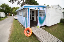 Location - Mobil-Home Confort 2 Chambres Pmr - Camping Eden Villages - La Pointe Saint Gildas 