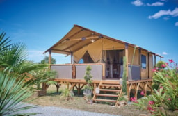 Accommodation - Fisherman's Tent - Camping Eden Villages - La Pointe Saint Gildas 