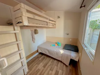 Mietunterkunft - Mobilheim Confort 2 Schlafzimmer - Behindertengerecht - Camping Eden Villages La Pointe Saint Gildas 