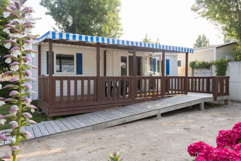 Mobilheim Confort 2 Schlafzimmer - behindertengerecht