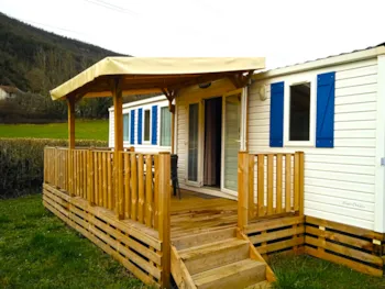Huuraccommodatie(s) - Stacaravan Confort 3 Slaapkamers - Camping Bel Air Village Sous le Moulin