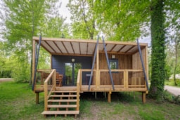 Accommodation - Chalet Premium - 2 Bedrooms - Camping La Clairière