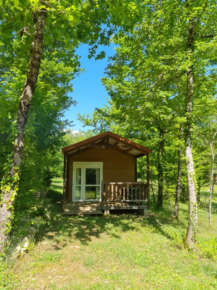 Mietunterkunft - Hütte Confort - 1 Schlafzimmer - Camping La Clairière