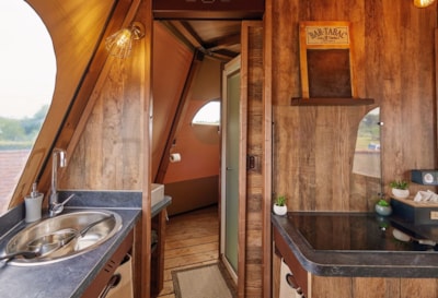 NOMAD Teepee - 2 bedrooms - with toilet blocks
