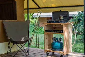 Mietunterkunft - Ponza Zelt - Camping Onlycamp de la Roseraie