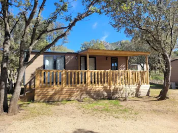 Mietunterkunft - Mobilheim Belgodere - 2 Schlafzimmer - Camping la'bel balagne
