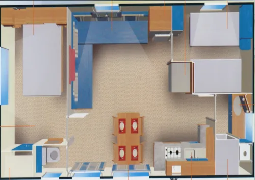 Accommodation - Mobile-Home - image n°5 - Camping Clair Matin