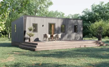 Mietunterkunft - Mobilheim 6 Plätze Premium - Camping Clair Matin