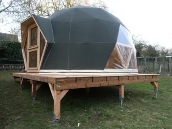 Mietunterkunft - Geodätische Kuppel - Camping Clair Matin