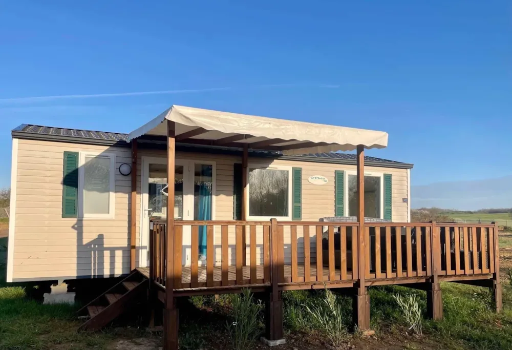 Mietunterkunft - Mobilheim 3 Schlafzimmer 57 - CAMPING O BEAU LAURIER
