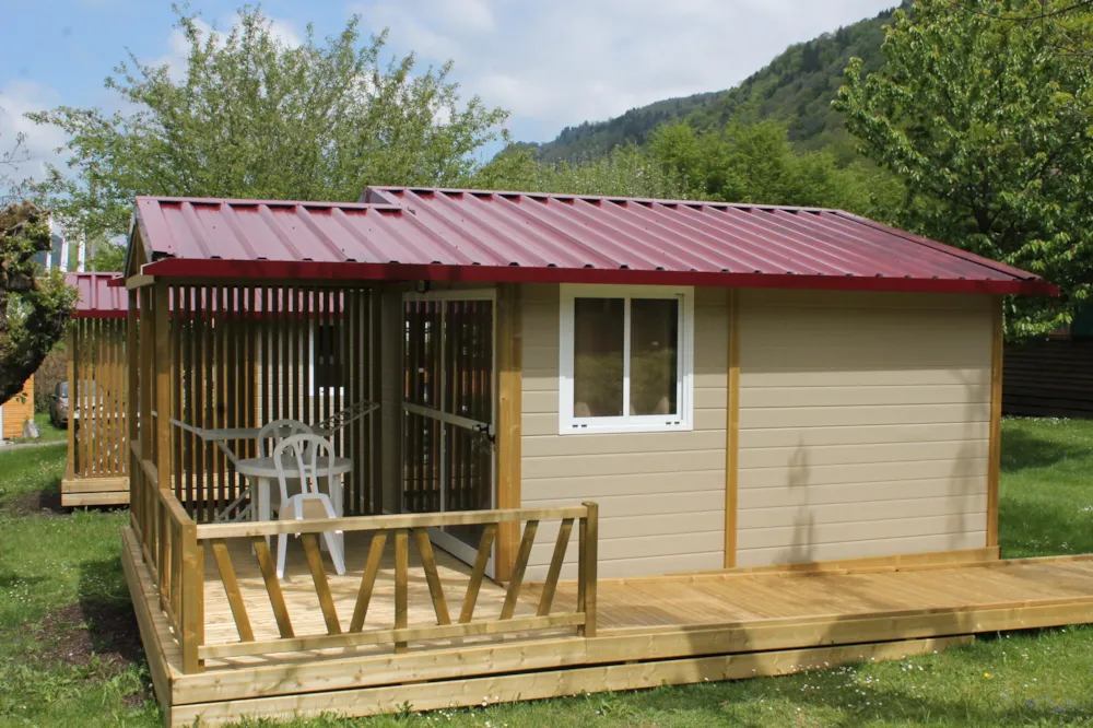 Location - Chalet Némo 20M² Pmr + Terrasse Couverte 8M² - Idéal Camping