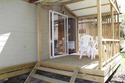Chalet Morea 25m² + Covered terrace 8m²