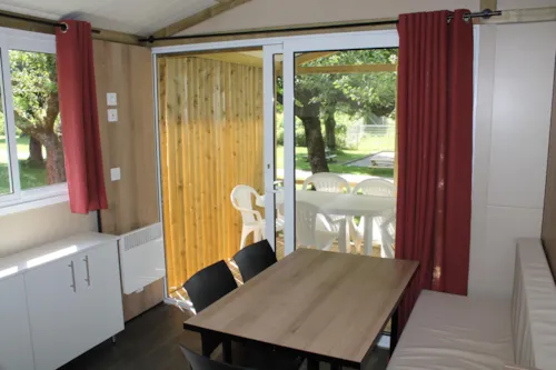 Huuraccommodatie(s) - Chalet Morea 25M² + Overdekt Terrase 8M² - image n°7 - Idéal Camping