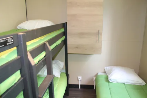Huuraccommodatie(s) - Chalet Morea 25M² + Overdekt Terrase 8M² - image n°8 - Idéal Camping