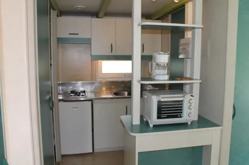 Accommodation - Chalet Gitotel 'Club 5' 24M² - image n°2 - Idéal Camping