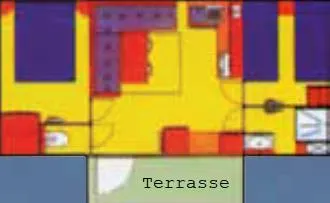 Mietunterkunft - Mobilheim Trigano 28M² - image n°6 - Idéal Camping