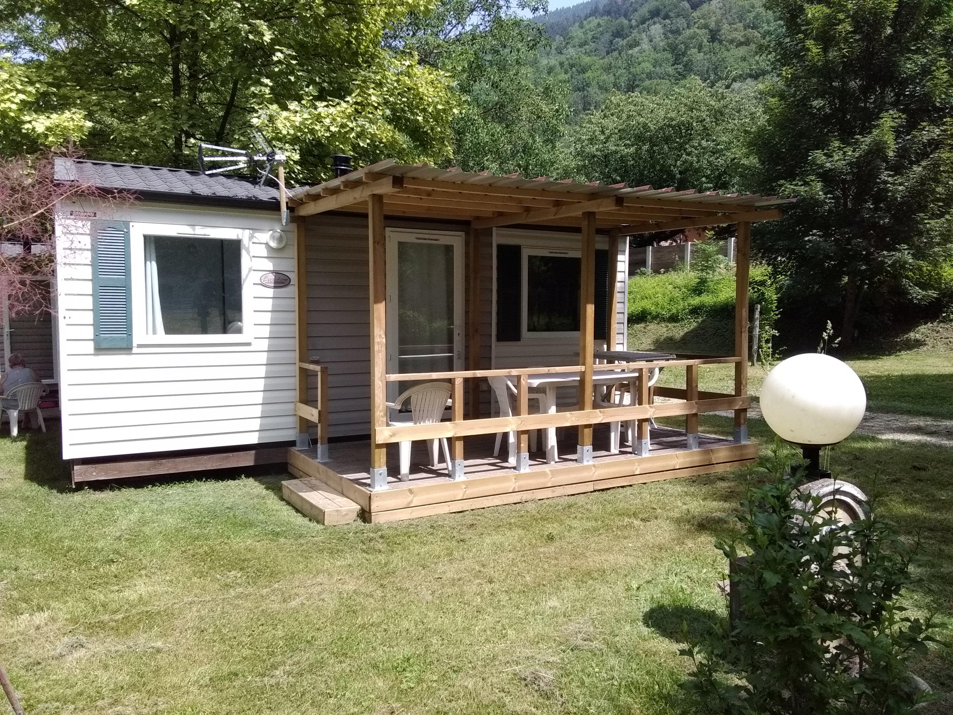 Location - Mobile Home Trigano 24M² - Idéal Camping